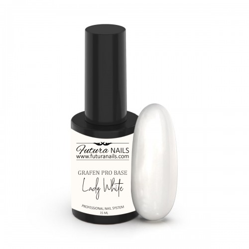 Gel Polish Grafen Pro Base Queen Collection Lady White 15 ml